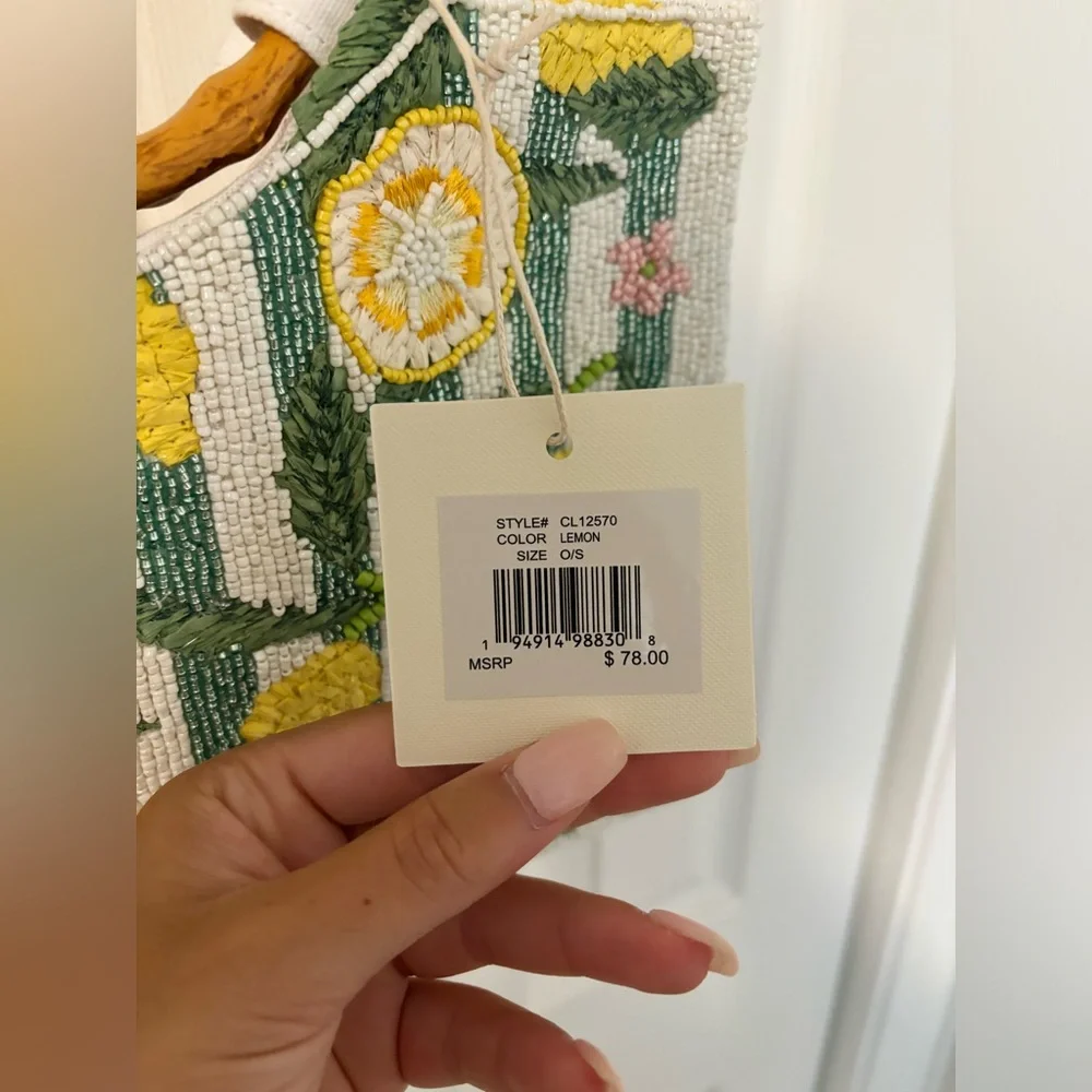 NWT Sol Mer Crossbody Beaded Bag - Picture 6 of 13